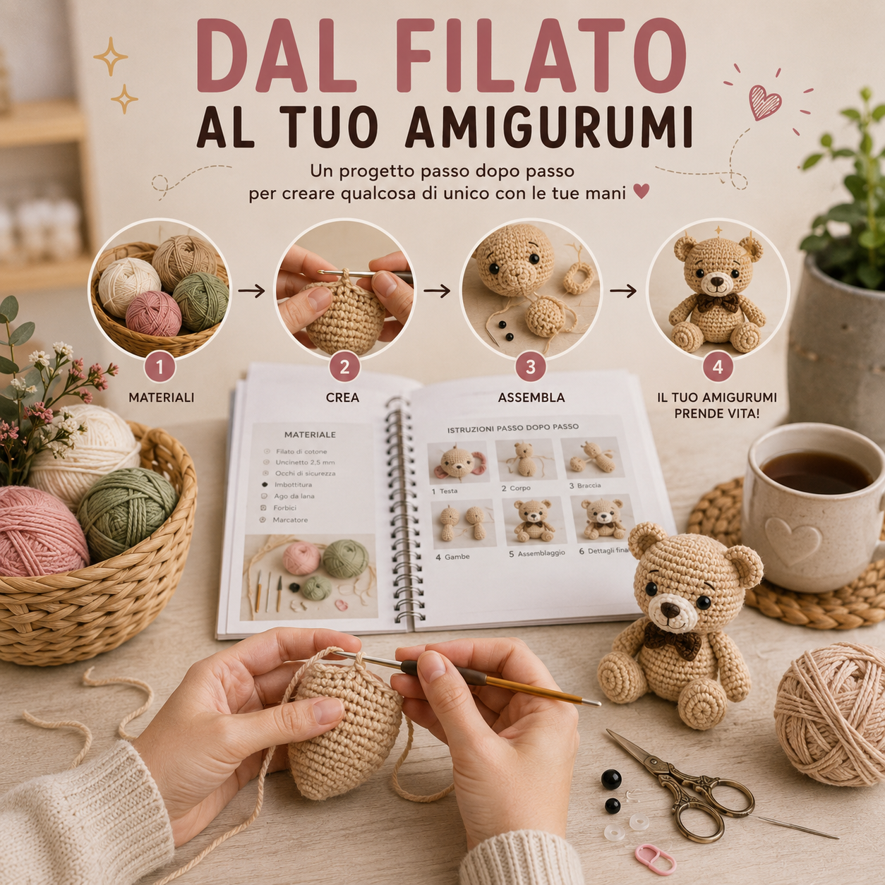 Mega Kit Amigurumi - 31 guide ad uncinetto