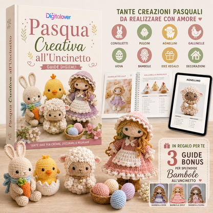 Pasqua Creativa all’Uncinetto + 3 Guide BONUS
